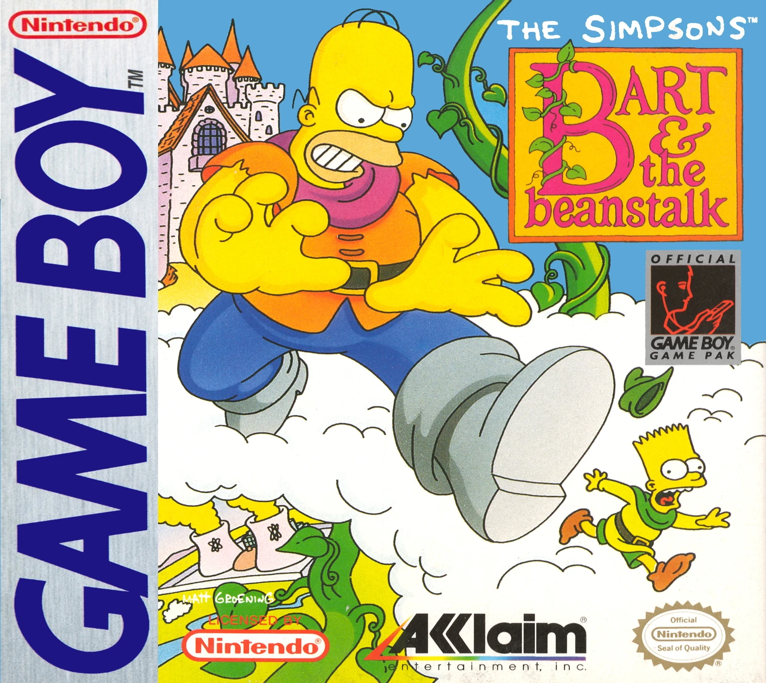 The Simpsons: Bart & the Beanstalk | Nintendo | Fandom