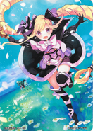 Artwork of Elise in Fire Emblem Cipher.