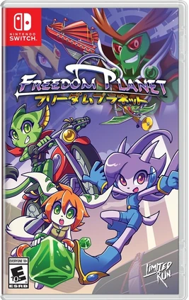 Freedom Planet Nintendo Switch Box