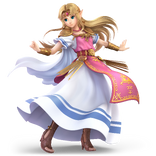 Super Smash Bros. Ultimate - Character Art - Zelda