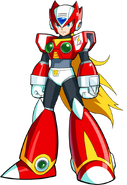 Zero's artwork from Rockman Online.