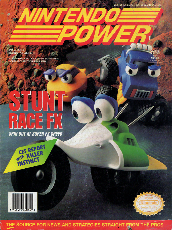 Nintendo Power V63, Nintendo