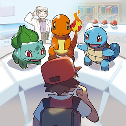 All 3 starter pokemon shop