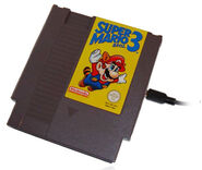 Super Mario Bros. 3 NES cartridge.