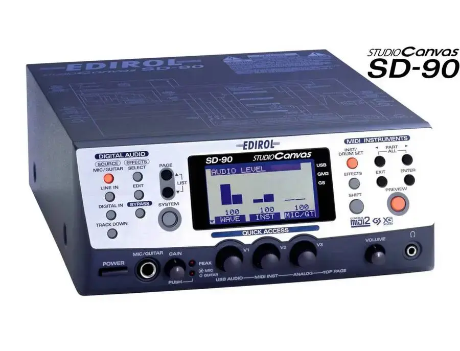 Edirol SD-90 | Nintendo | Fandom