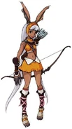 A Viera Archer from Final Fantasy Tactics Advance