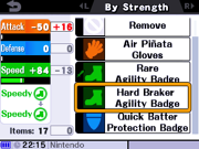 SSB3DS Equipment