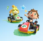 Villager Isabelle - MarioKart8