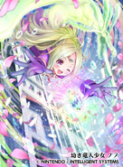 Artwork of Nowi from Fire Emblem Cipher by Horiguchi Kousei.