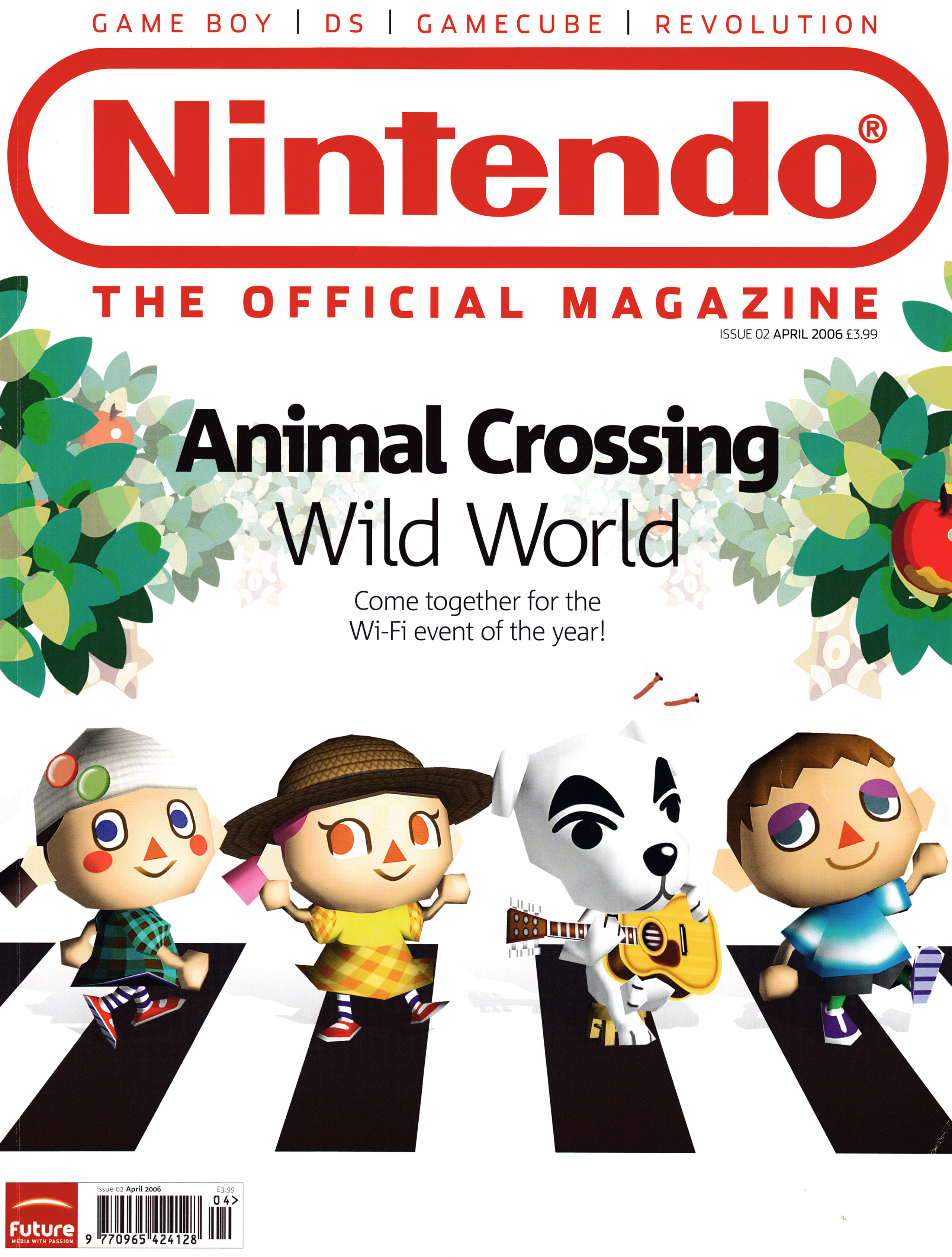 Animal Crossing Wild World Nintendo DS Club Nintendo Flyer / AD Point Card