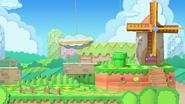 The Hither Thither Hill area from Paper Mario: Sticker Star.