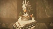 Teba grinning