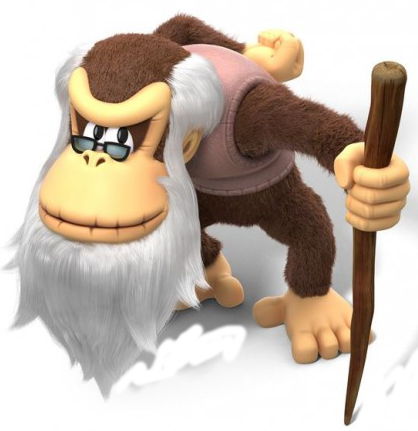 Cranky Kong, Wiki Donkey kong