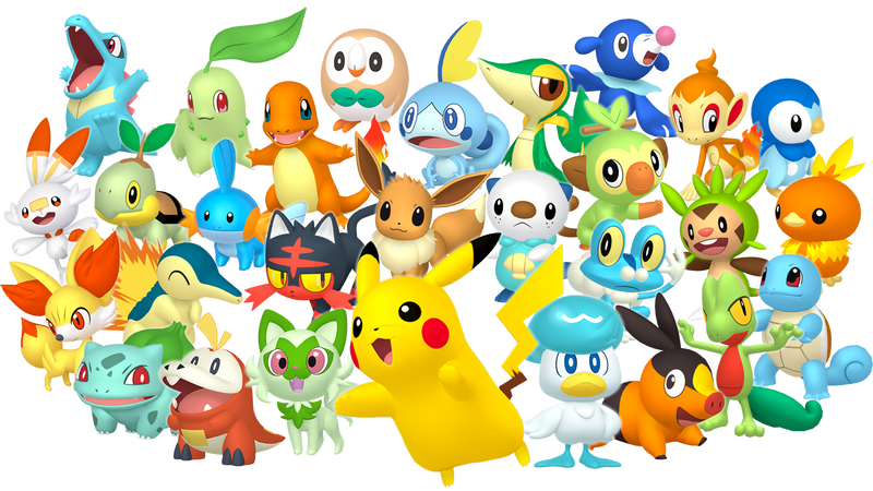 Pokémon Photo: Unova Pokemon Starters  Pokemon starters, Pokemon, Pokemon  photo