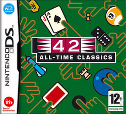 Clubhouse Games DS Cartridge 42 Different Card Games Board 