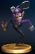 Waluigi - Brawl Trophy