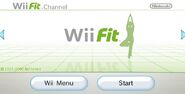 The game as it appears on the Wii menu