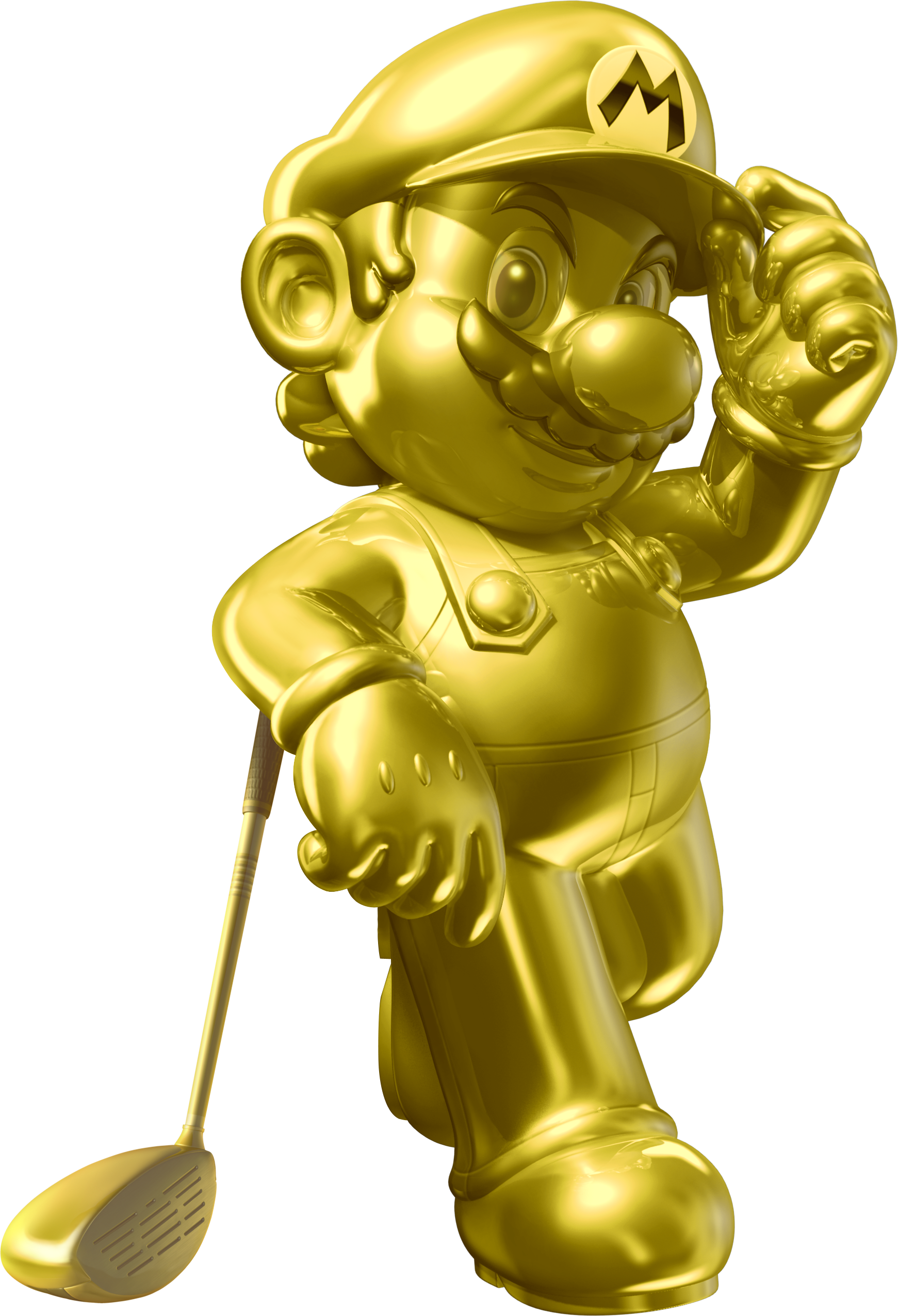 gold metal mario