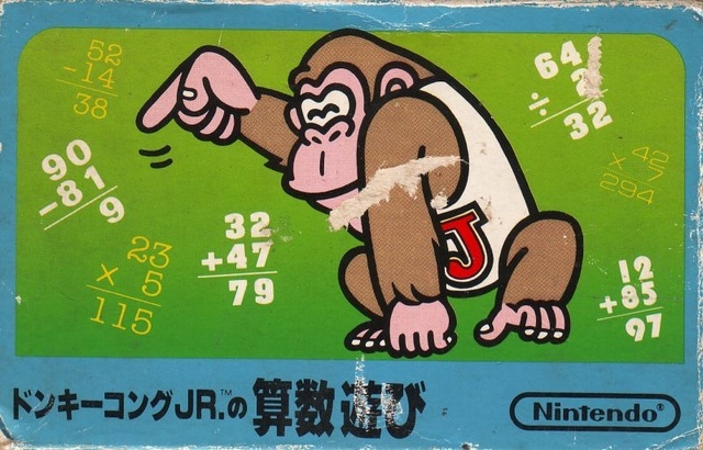 Donkey Kong Jr. Math, NES, Jogos