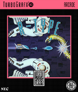 North American TurboGrafx-16 box art.