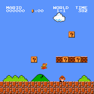 World 1 1 Super Mario Bros Nintendo Fandom