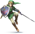SSB4 - Link Artwork