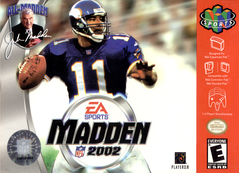 Madden nfl 2002 n64 cheap