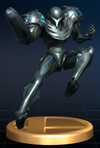 Dark Samus - Brawl Trophy