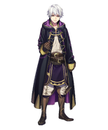 Artwork of the Male Robin from Fire Emblem Heroes.