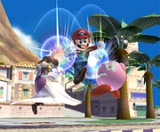 Mario Tornado in Brawl.
