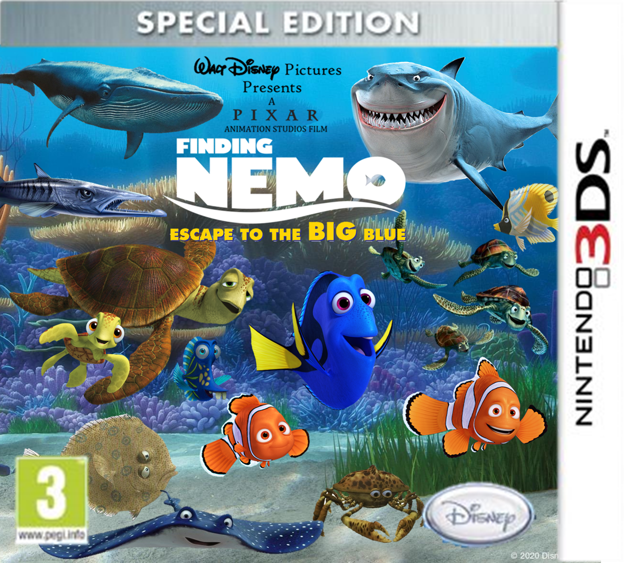 Finding nemo escape to the big blue 3ds deals