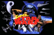 Super Star Wars menu screen.