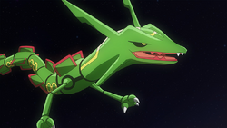 Shiny Rayquaza (Pokemon Art Academy) by ArbiterZero -- Fur