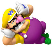 Wario as seen in the Nintendo 404 page (artwork reused from Mario Kart 7)