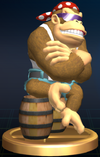 Funky Kong - Brawl Trophy