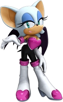 Sonic the Hedgehog Characters on Blue-AXX-74449-4 BLUE