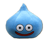A Slime plushie.