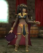 Tharja's battle model as a Dark Mage in Awakening.