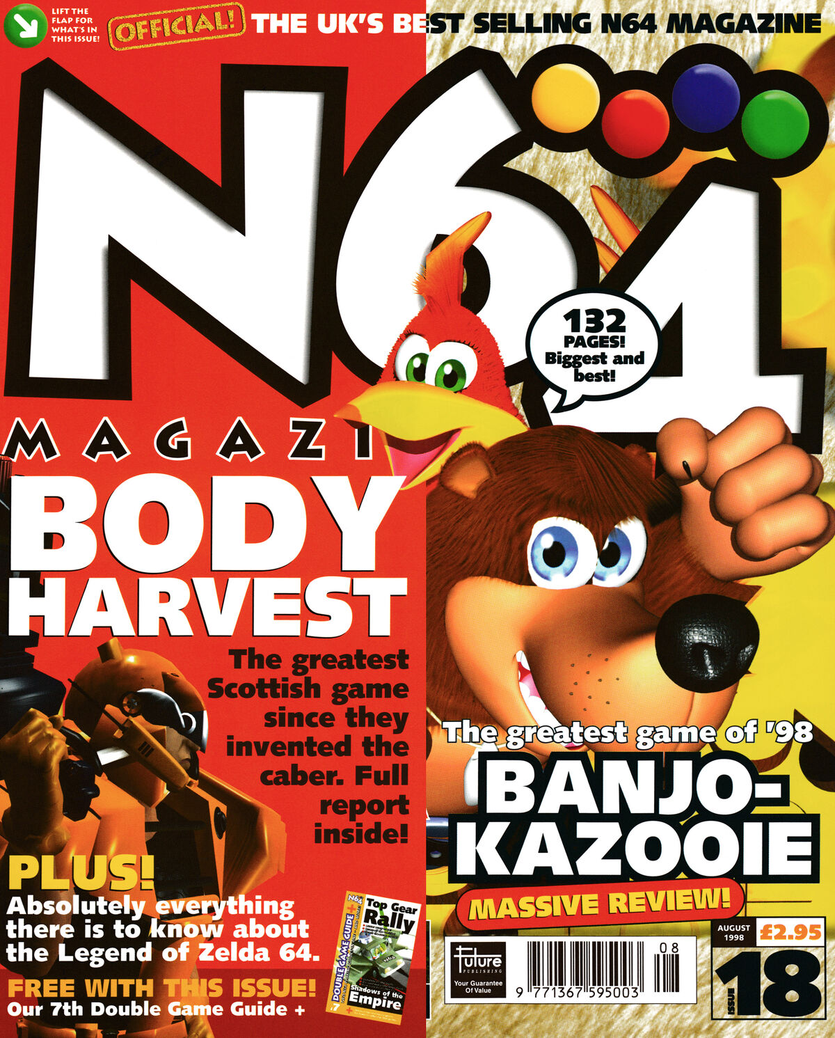 Revista Nintendo World número 27. 007, Legend of Zelda, Banjo