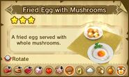 Fried Egg with Mushrooms