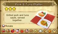 Pork & Tuna Platter