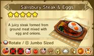 Salisbury Steak & Eggs.