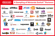 A Sampling of Nintendo Switch™ Partners.