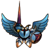 Galacta Knight artwork for Super Star Ultra.