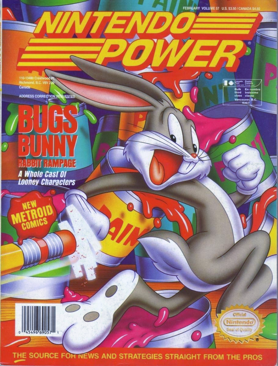 Bugs 2024 bunny nes