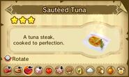 Sautéed Tuna.