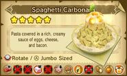 Spaghetti Carbonara (Jumbo).
