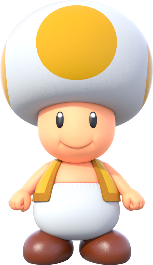 Yellow Toad New Super Mario Bros Nintendo Fandom 1155