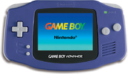 Game Boy Advance Purple Model