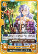 Deirdre as a Light Priestess in Fire Emblem Cipher.